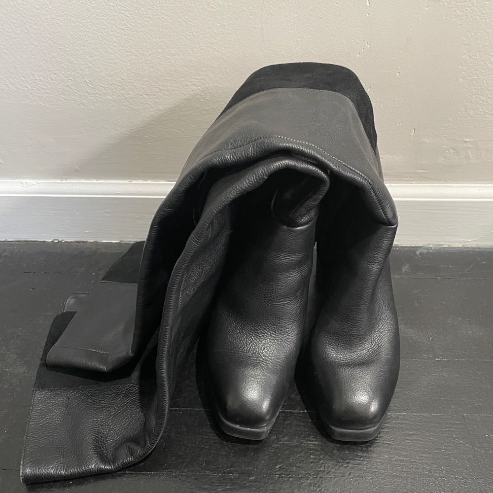 Circus by Sam Edelman over the knee suede back platform boots
